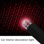 Interfaccia USB Luce per atmosfera di flessione a 360 gradi per uso domestico e per auto, colore chiaro: rosso, Light Color: Red