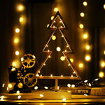 Calda lampada decorativa da fata, luce notturna per Natale, matrimonio, camera da letto