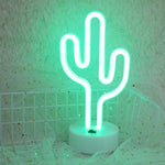 Calda lampada decorativa da fata, luce notturna per Natale, matrimonio, festa, camera da letto, Cactus