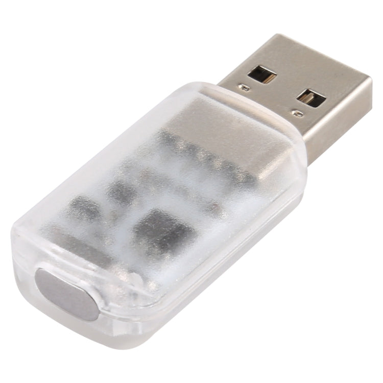 USB Touch Color che cambia l'atmosfera di controllo del suono Luce colorata con luminosità regolabile