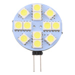 G4 12 LED SMD 5050 144LM 2800-3200K Dimmerazione continua a risparmio energetico Lampadina con base a pin, DC 12V, G4 12LEDs SMD 5050  144LM, G4 12 LEDs SMD 5050 144LM