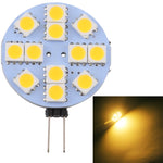G4 12 LED SMD 5050 144LM 2800-3200K Dimmerazione continua a risparmio energetico Lampadina con base a pin, DC 12V, G4 12LEDs SMD 5050  144LM, G4 12 LEDs SMD 5050 144LM