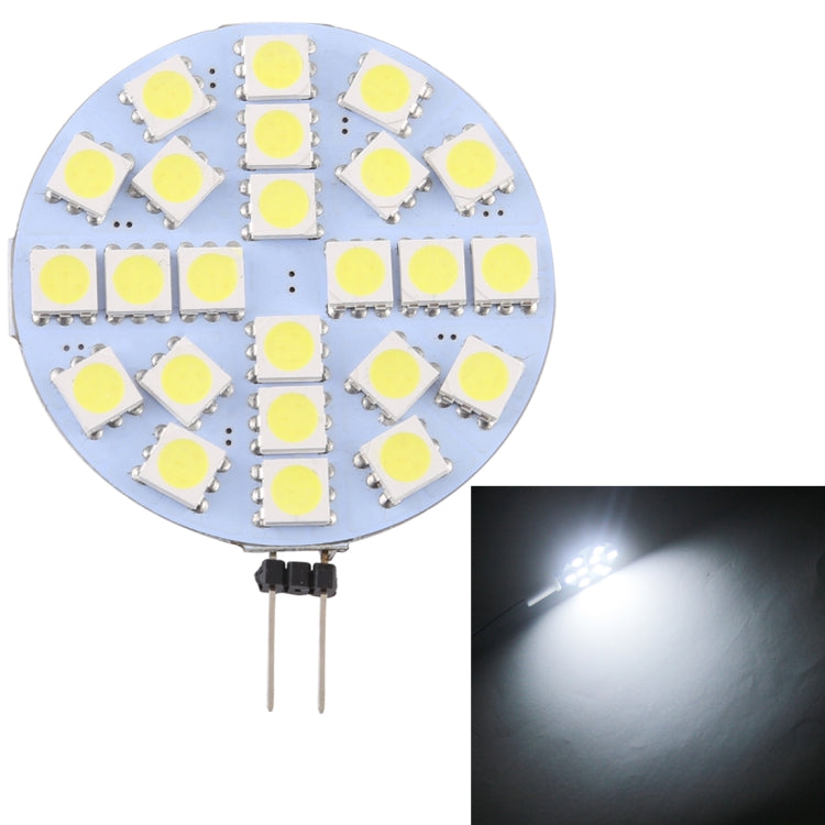 G4 24 LED SMD 5050 288LM 2800-3200K Dimmerazione continua a risparmio energetico Lampadina con base a pin, DC 12V, G4 24LEDs SMD 5050  288LM, G4 24 LEDs SMD 5050 288LM
