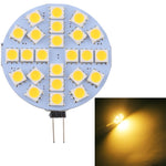 G4 24 LED SMD 5050 288LM 2800-3200K Dimmerazione continua a risparmio energetico Lampadina con base a pin, DC 12V, G4 24LEDs SMD 5050  288LM, G4 24 LEDs SMD 5050 288LM