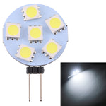 G4 6 LED SMD 5050 72LM 2800-3200K Dimmerazione continua a risparmio energetico Lampadina con base a pin, DC 12V, G4 6LEDs SMD 5050  72LM, G4 6 LEDs SMD 5050 72LM