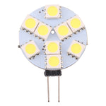 G9 9 LED SMD 5050 108LM 2800-3200K Dimmerazione continua a risparmio energetico Lampadina con base a pin, DC 12V, G9 9 LEDs SMD 5050 108LM