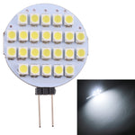 G4 24 LED SMD 3528 168LM 2800-3200K Dimmerazione continua a risparmio energetico Lampadina con base a pin, DC 12V, G4 24 LEDs SMD 3528 168LM