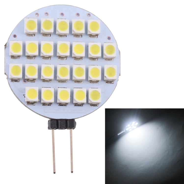 G4 24 LED SMD 3528 168LM 2800-3200K Dimmerazione continua a risparmio energetico Lampadina con base a pin, DC 12V, G4 24 LEDs SMD 3528 168LM