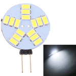 G4 15 LED SMD 5730 400LM 2800-3200K Dimmerazione continua a risparmio energetico Lampadina con base a pin, DC 12V, G4 15LEDs SMD 5730 400LM, G4 15 LEDs SMD 5730 400LM