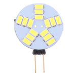 G4 15 LED SMD 5730 400LM 2800-3200K Dimmerazione continua a risparmio energetico Lampadina con base a pin, DC 12V, G4 15LEDs SMD 5730 400LM, G4 15 LEDs SMD 5730 400LM
