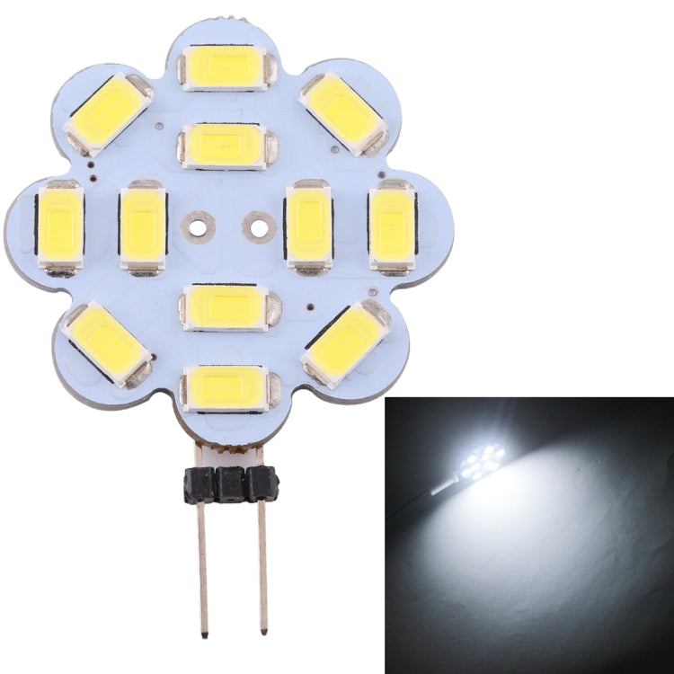 G4 12 LED SMD 5730 240LM 2800-3200K Lampadina a forma di fiore di prugna con regolazione continua a risparmio energetico Lampadina con base a pin, DC 12V, G4 12LEDs SMD 5730 240LM, G4 12 LEDs SMD 5730 240LM