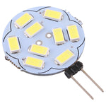 G4 9 LED SMD 5730 180LM 2800-3200K Dimmerazione continua a risparmio energetico Lampadina con base a pin, DC 12V, G4 9 LEDs SMD 5730 180LM