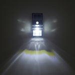 Lampada da parete solare per esterno 80 lumen luce fredda