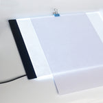 Light Box LED A4 Ultra Sottile USB con Controllo Luminosità