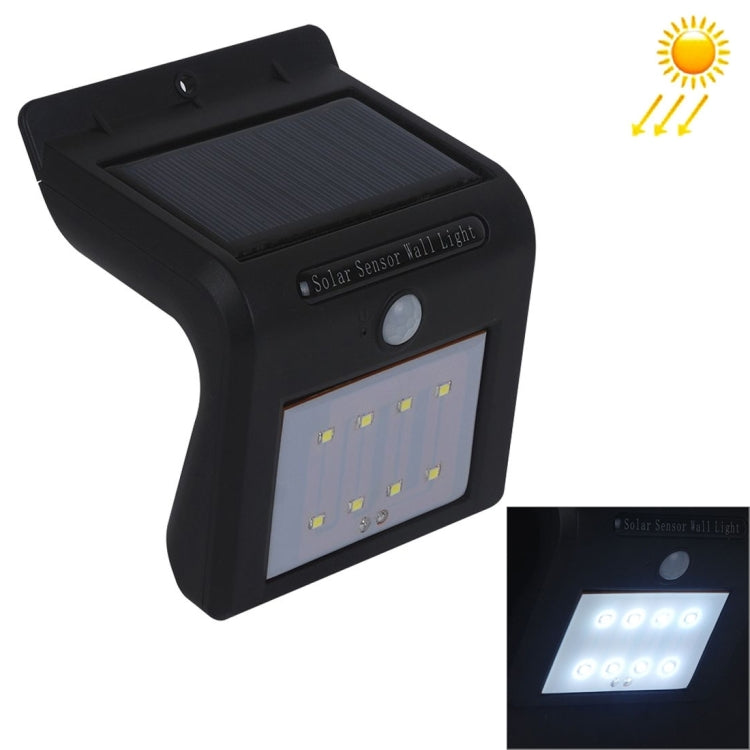 Lampada da parete solare con sensore di movimento 8 LED