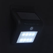 Lampada da parete solare con sensore di movimento 8 LED