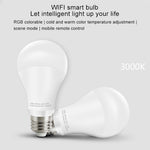 14 LED 3000K+RGB 1050 LM Funziona con Alexa e Google Home, AC 230V