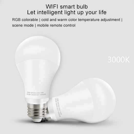 14 LED 3000K+RGB 1050 LM Funziona con Alexa e Google Home, AC 230V