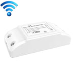 10A Single Channel WiFi Smart Switch Wireless Remote Control Module Works with Alexa and Google Home, AC 90-250V