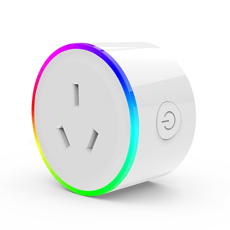 Presa intelligente con telecomando WiFi per luce di scena RGB da 10 A Funziona con Alexa, Google Home e IFTTT, CA 100-240 V, spina AU, XS-A17