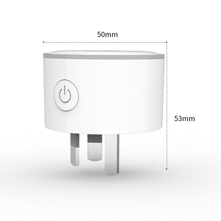 Presa intelligente con telecomando WiFi per luce di scena RGB da 10 A Funziona con Alexa, Google Home e IFTTT, CA 100-240 V, spina AU, XS-A17