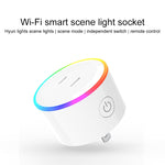 Presa intelligente WiFi 10A con telecomando e luce RGB