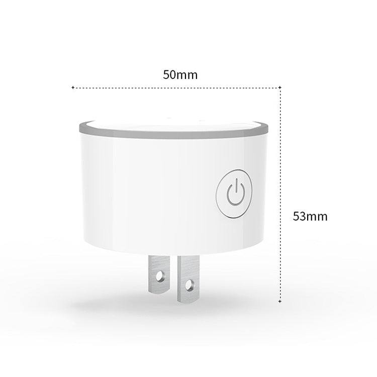 Presa intelligente con telecomando WiFi per luce di scena RGB da 10 A Funziona con Alexa, Google Home e IFTTT, CA 100-240 V, spina JP, XS-A18