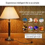 La lampada LED 6000K funziona con Alexa e Google Home, CA 85-265 V