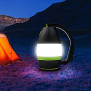 Lampada da campeggio LED portatile 5W con power bank verde
