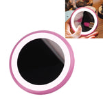 OneFire 1W 10 LED Lampada da scrivania LED multifunzione ricaricabile a forma di ciambella per specchio per trucco Luce notturna, DC 5V, 1W Pink, 1W Blue