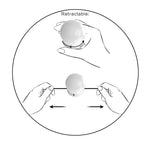 Lampada da toeletta con lampadina cosmetica illuminata stile Hollywood da 120LM 7000K, lunghezza cavo: 4,6 m, DC 5 V