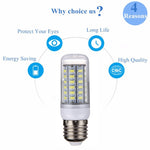Lampadina LED SMD 5730 5W 220V luce bianca o calda