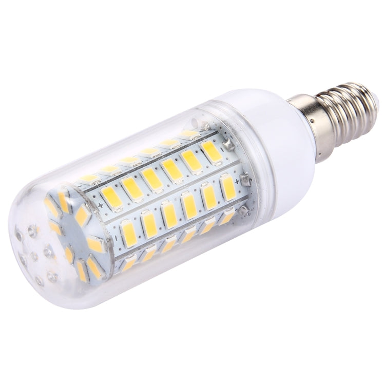 Lampadina SMD 5730 a 56 LED, CA 220 V, 5W 220V White Light, 5W 220V Warm White