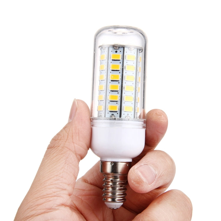 Lampadina SMD 5730 a 56 LED, CA 220 V, 5W 220V White Light, 5W 220V Warm White