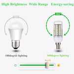 Lampadina SMD 5730 a 56 LED, CA 220 V, 5W 220V White Light, 5W 220V Warm White