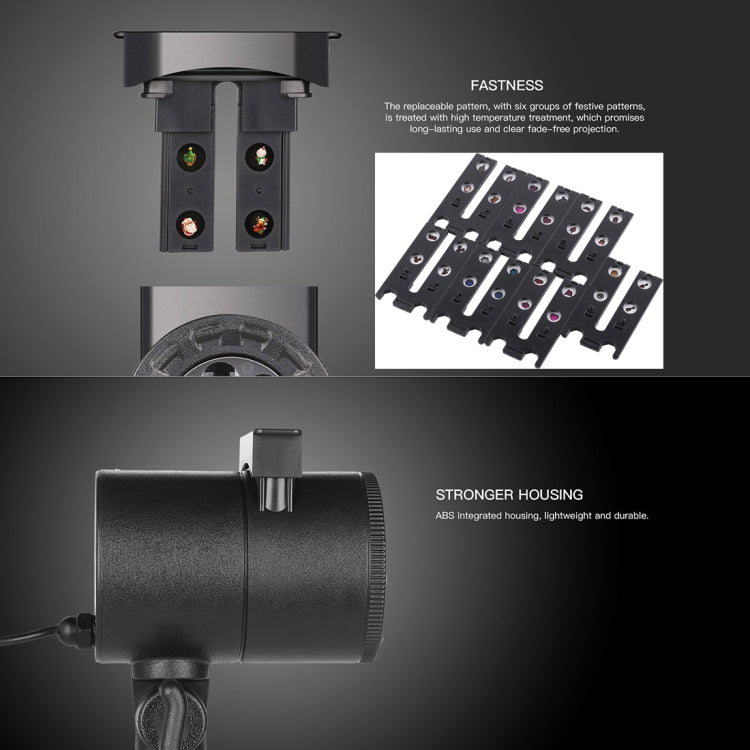 Lampada da giardino per esterni con 8 modelli luminosi