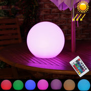 Luce LED da giardino galleggiante con pannello solare