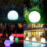 Luce LED da giardino galleggiante con pannello solare