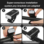 Luce per bicicletta ricaricabile micro USB BK02 1000LM, Micro USB