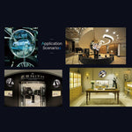 Ventilatore display LED 3D WiFi risoluzione 512x512 pixel