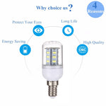 Lampadina LED a mais E14 2,5 W 24 LED SMD 5730, CA 110-220 V, AC 110-220V