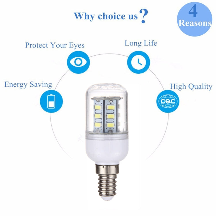 Lampadina LED a mais E14 2,5 W 24 LED SMD 5730, CA 110-220 V, AC 110-220V