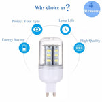 Lampadina a mais LED G9 2,5 W 24 LED SMD 5730, CA 110-220 V, AC 110-220V