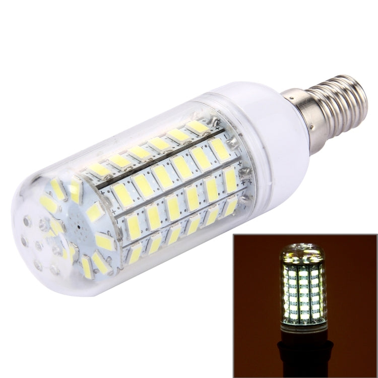 Lampadina LED a mais E14 5,5 W 69 LED SMD 5730, CA 220-240 V, AC 220-240V
