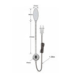 Lampada a LED per macchina da cucire Magnete dimmerabile Lampada a risparmio energetico funzionante 22 perline, 22 Beads