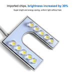 Lampada per macchina da cucire a 10 LED Lampada a risparmio energetico funzionante con magnete a forma di U