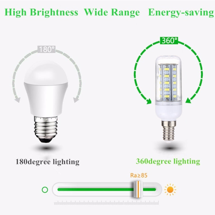 Lampadina LED a mais E14 3,5W 36 LED SMD 5730