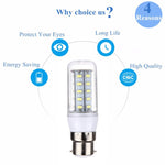 Lampadina LED a mais B22 3,5 W 36 LED SMD 5730, CA 110-220 V, AC 110-220V