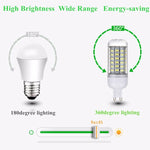 Lampadina LED a mais G9 5,5 W 69 LED SMD 5730, CA 100-130 V, AC 100-130V