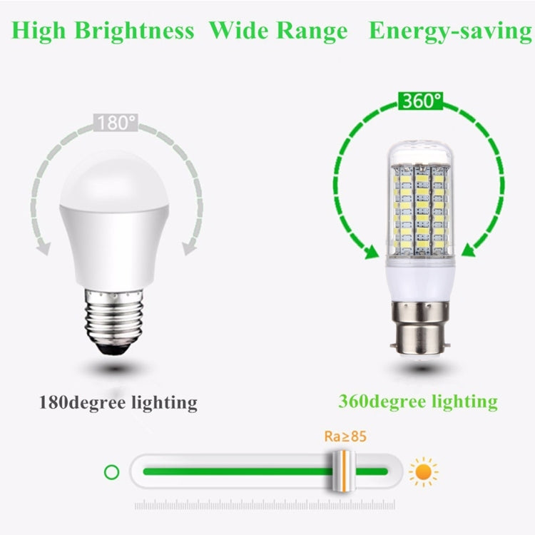 Lampadina LED a mais B22 5,5 W 69 LED SMD 5730, CA 110-130 V, AC 110-130V
